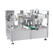 Rotary Packing Machine With Screw Weigher For Powder